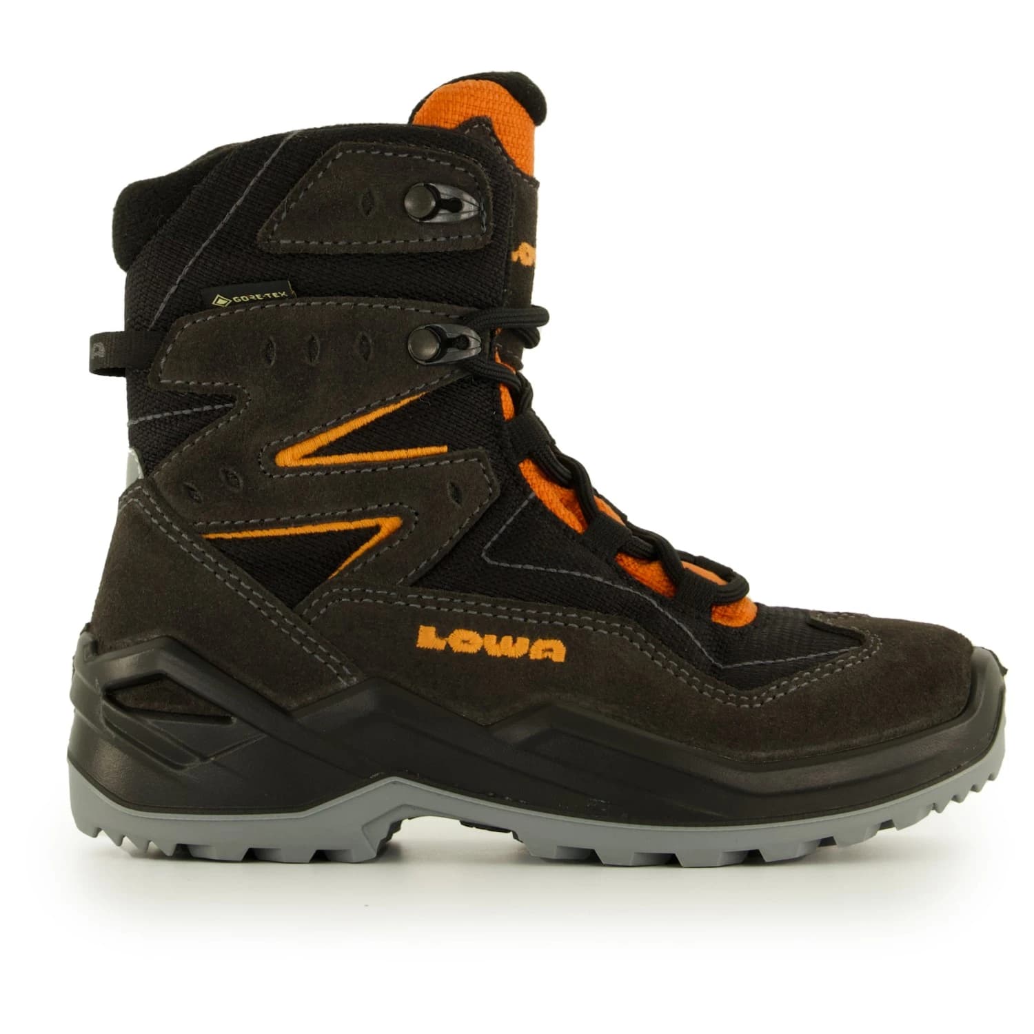 Детски зимни ботуши Lowa Kid's Lino GTX Hi Junior Winter boots - Graphit / Orange