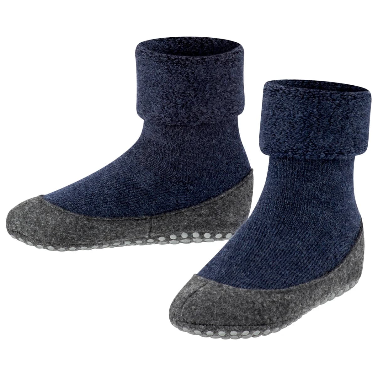Детски пантофи Falke Kid's Cosyshoe Basic Slippers - Dark Blue