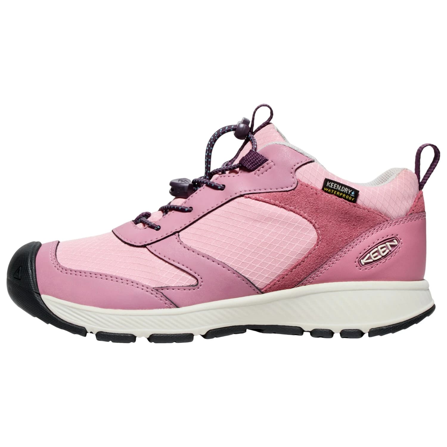 Мултиспорт обувки Keen Youth's Skua WP Multisport shoes - Zephyr / Plum Perfect
