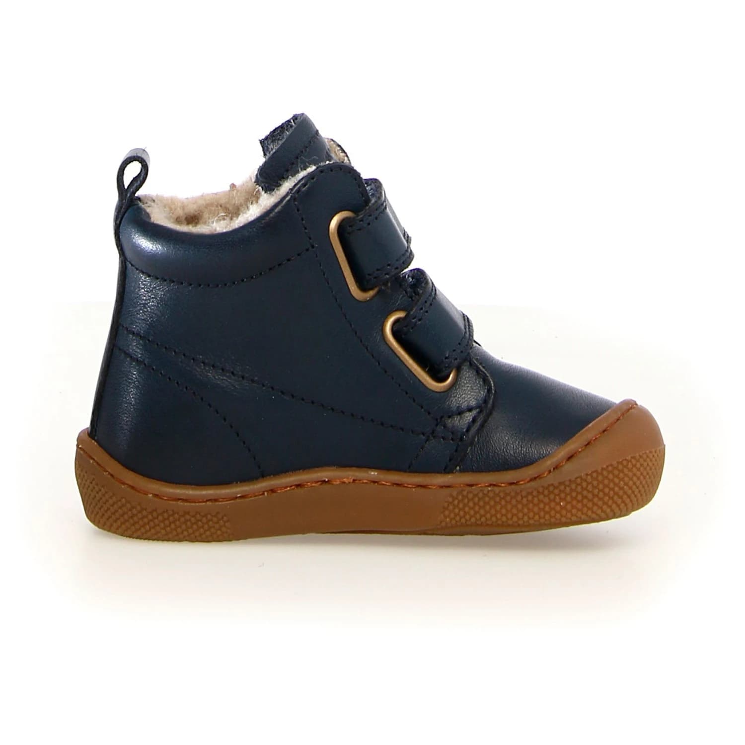 Детски зимни ботуши Naturino Kid's Wigghi VL Nappa Spazz. Lined Winter boots - Navy
