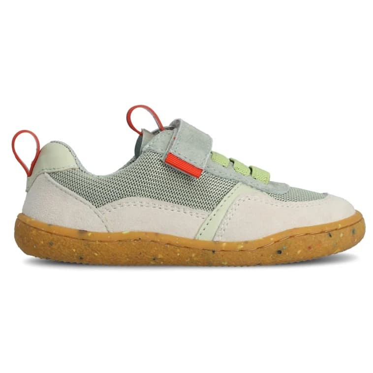 Детски обувки barefoot Groundies Kid's Lou Barefoot shoes - Green / Grey