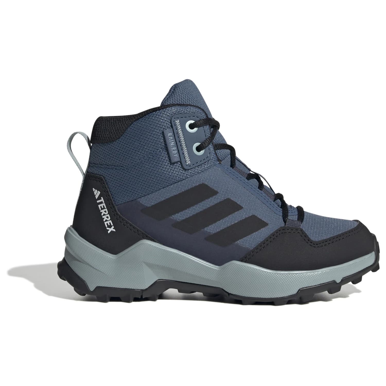 Детски туристически обувки Adidas terrex Kid's Terrex AX4R Rain.RDY Mid Walking boots - Wonder Steel / Core Black / Magic Grey