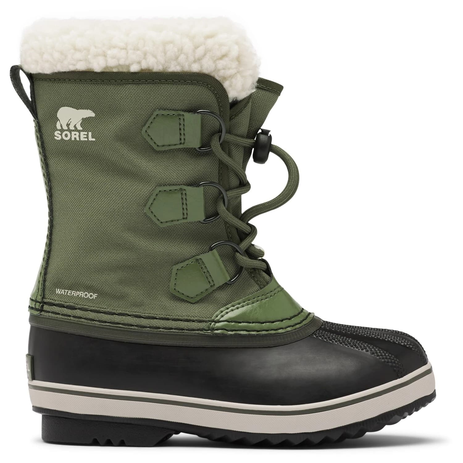 Детски зимни ботуши Sorel Kid's Yoot Pac Nylon Waterproof Winter boots - Hiker Green
