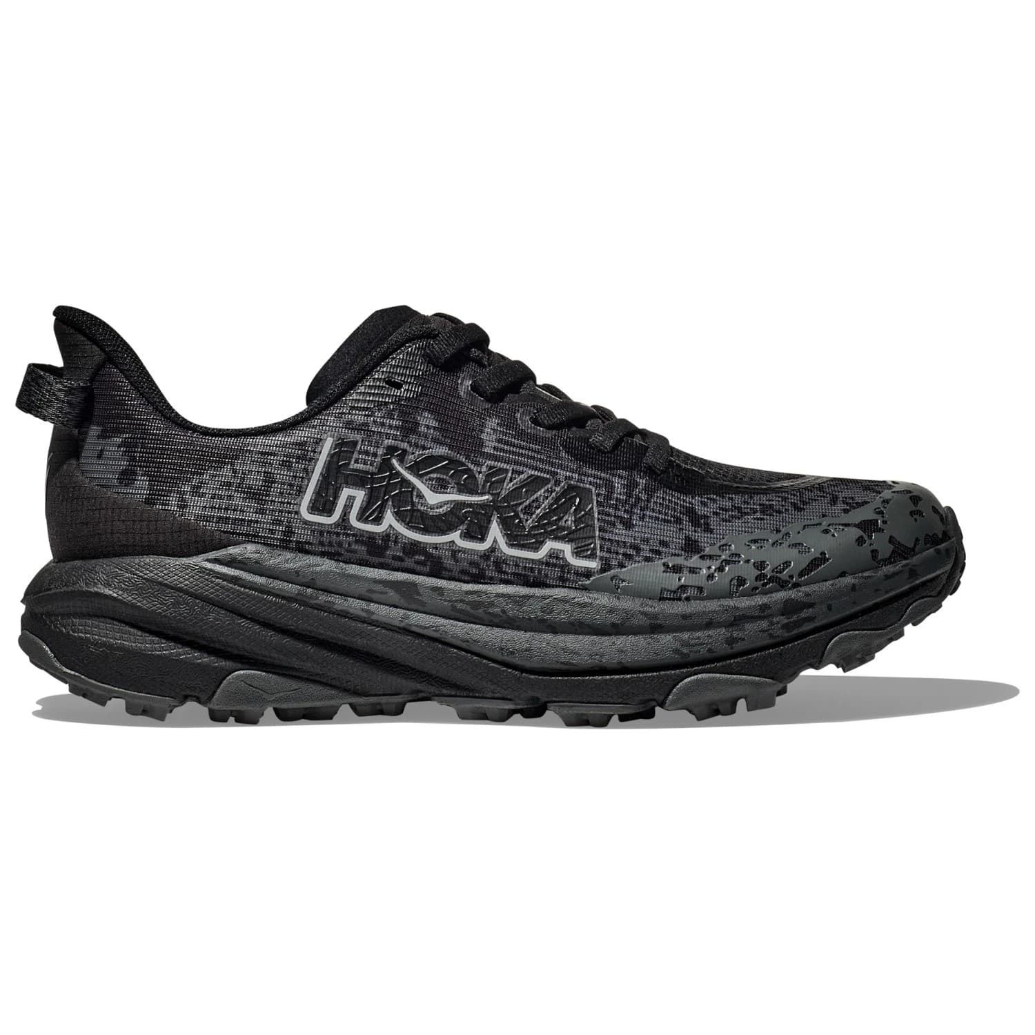 Детски маратонки Hoka Kid's Speedgoat 6 Trail running shoes - Obsidian / Outer Orbit