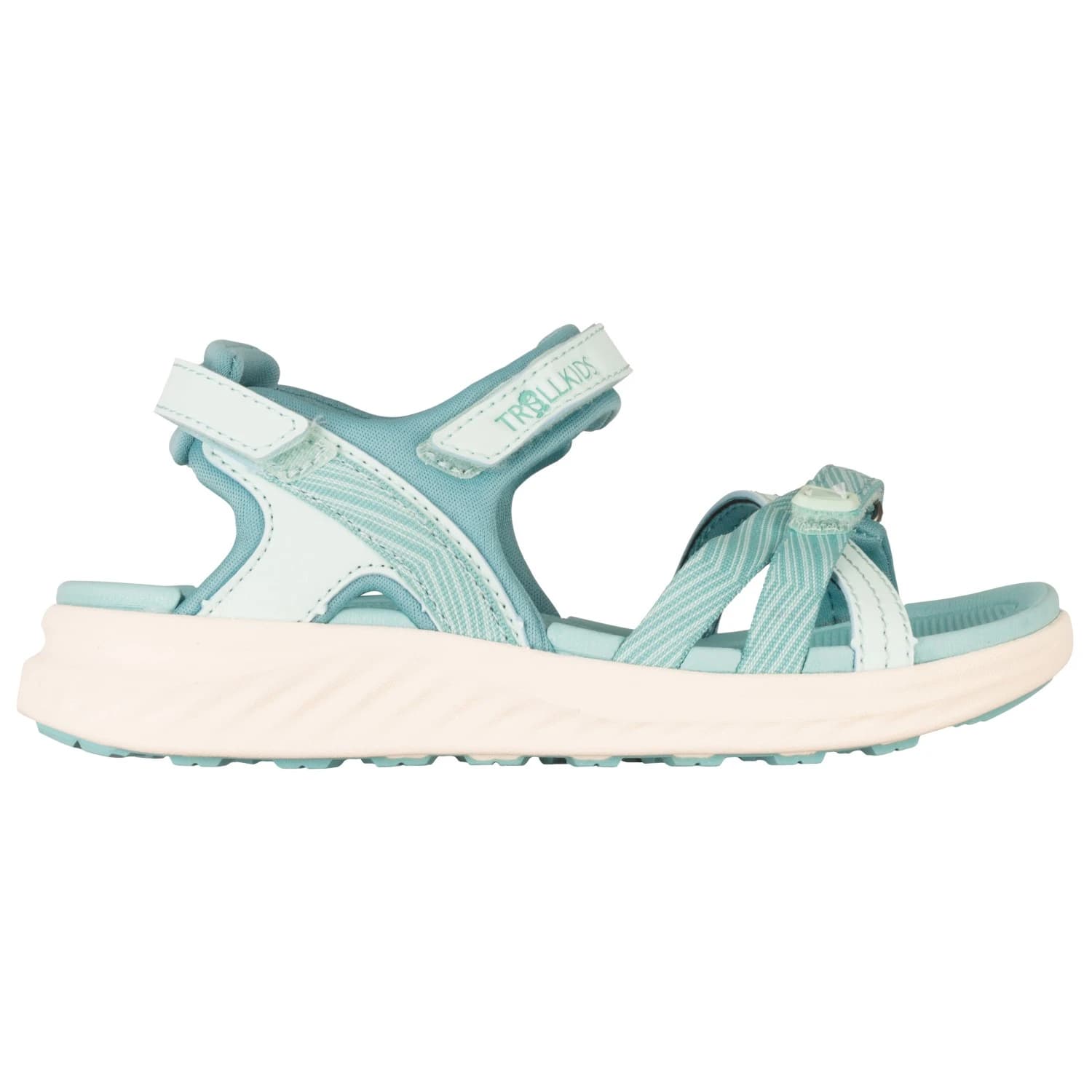 Детски сандали Trollkids Girl's Preikestolen Sandal XT Sandals - Aqua Haze / Aqua Marble