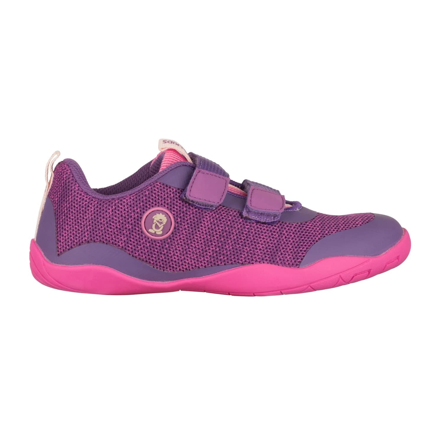 Детски обувки barefoot Trollkids Kid's Eikefjord Barefoot Hiker Barefoot shoes - Fresh Berry / Candy Pink