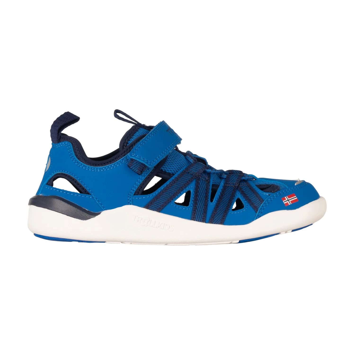 Детски сандали Trollkids Kid's Saltfjord Sandal - Alpine Blue / Dark Indigo