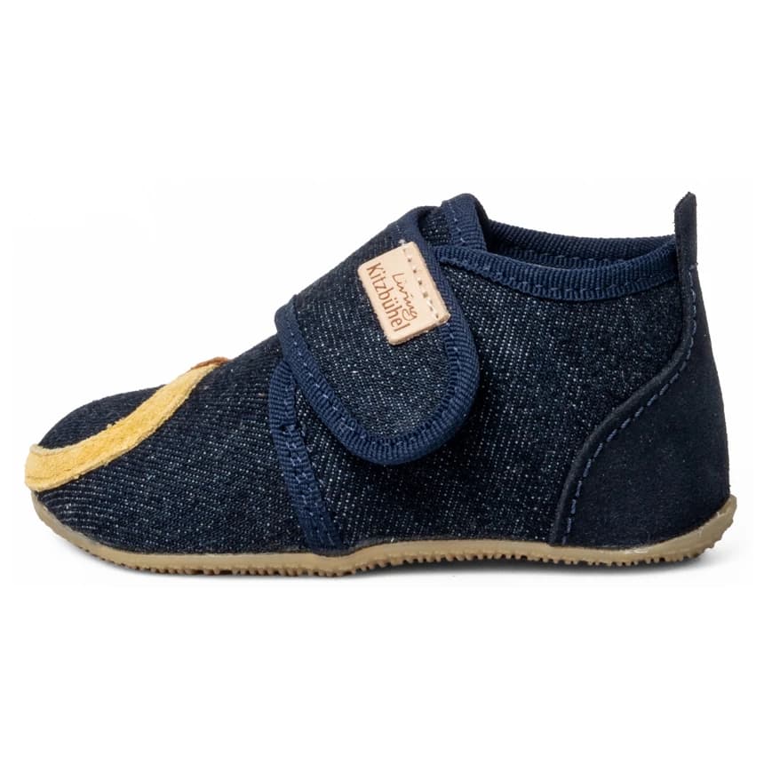 Детски пантофи Living kitzbühel Kid's Klettmodell Lutz Löwe Slippers - Navy