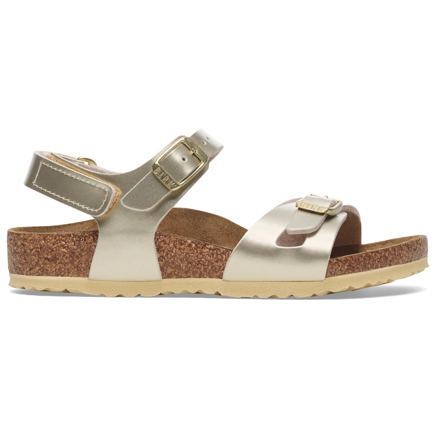 Детски сандали Birkenstock Kid's Rio AS Sandals - Electric Metallic Gold