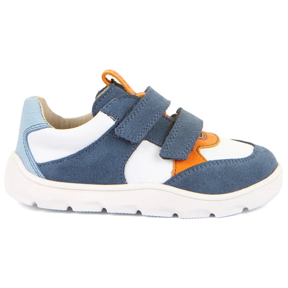 Детски обувки barefoot Froddo Kid's Zeru Spring Barefoot Barefoot shoes - White / Denim