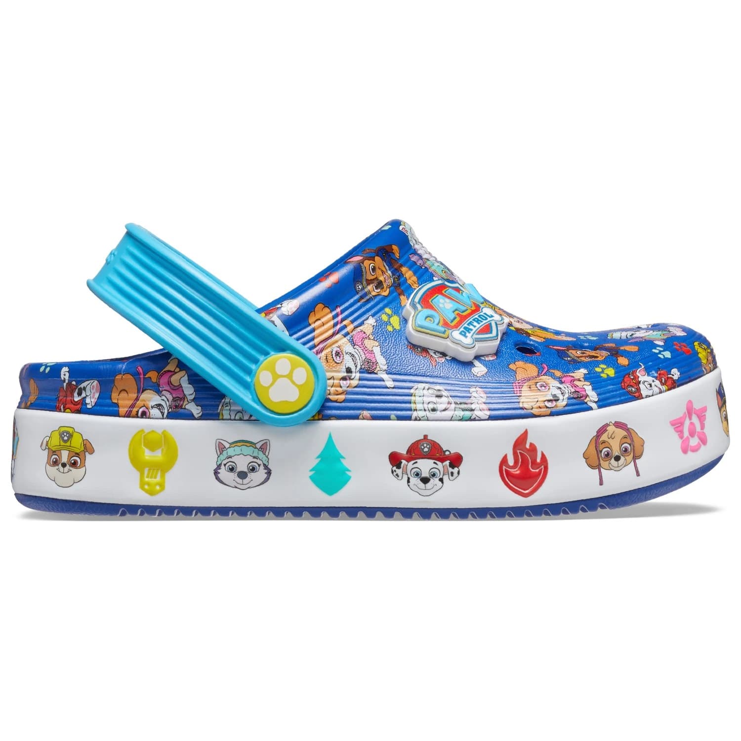 Детски сандали Crocs Kid's Paw Patrol Off Court Clog Sandals - Blue