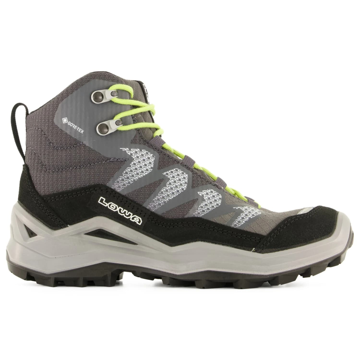 Детски туристически обувки Lowa Kid's Maddox Pro GTX Mid Walking boots - Black / Lime