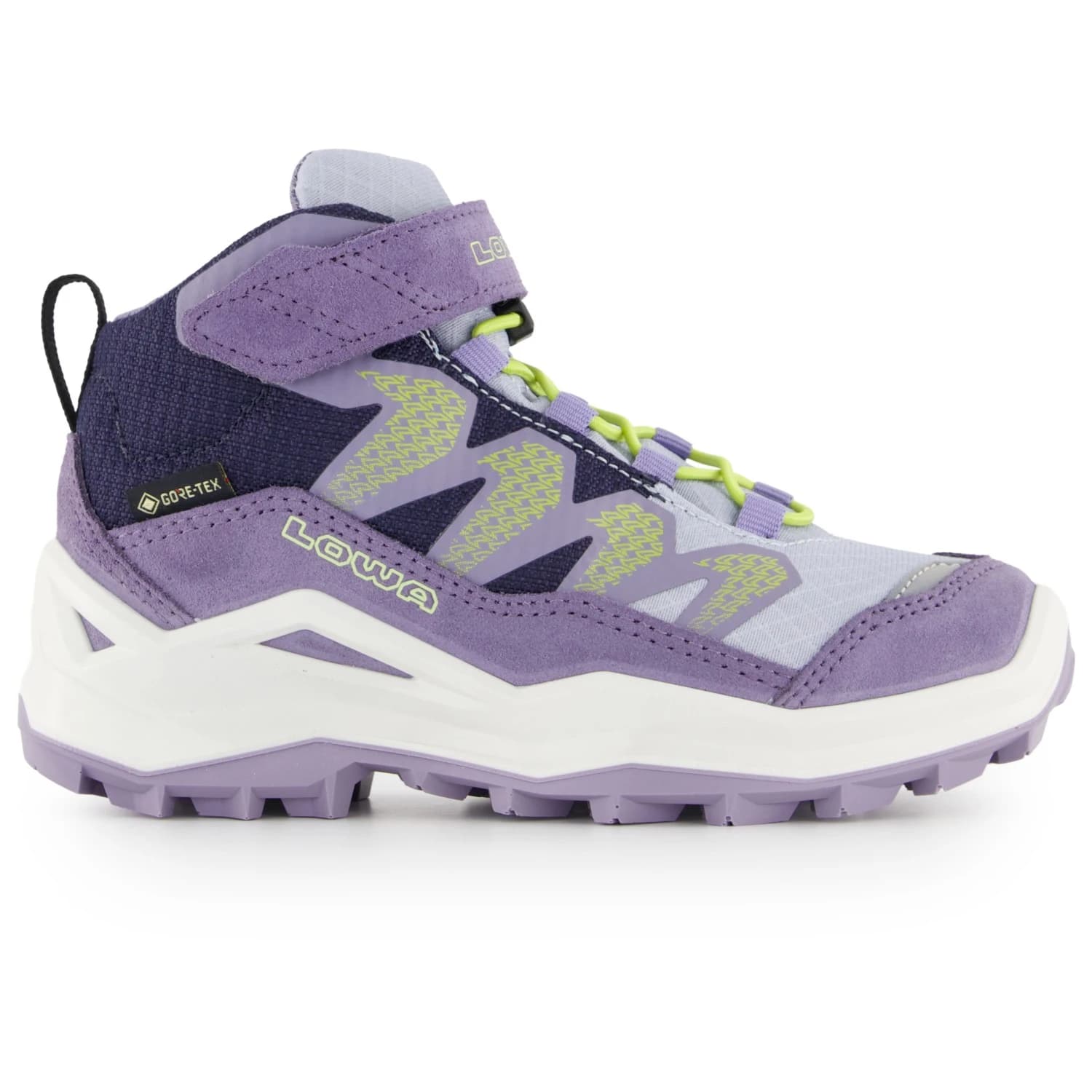 Детски туристически обувки Lowa Kid's Maddox Pro GTX Mid VC Walking boots - Lilac / Plum