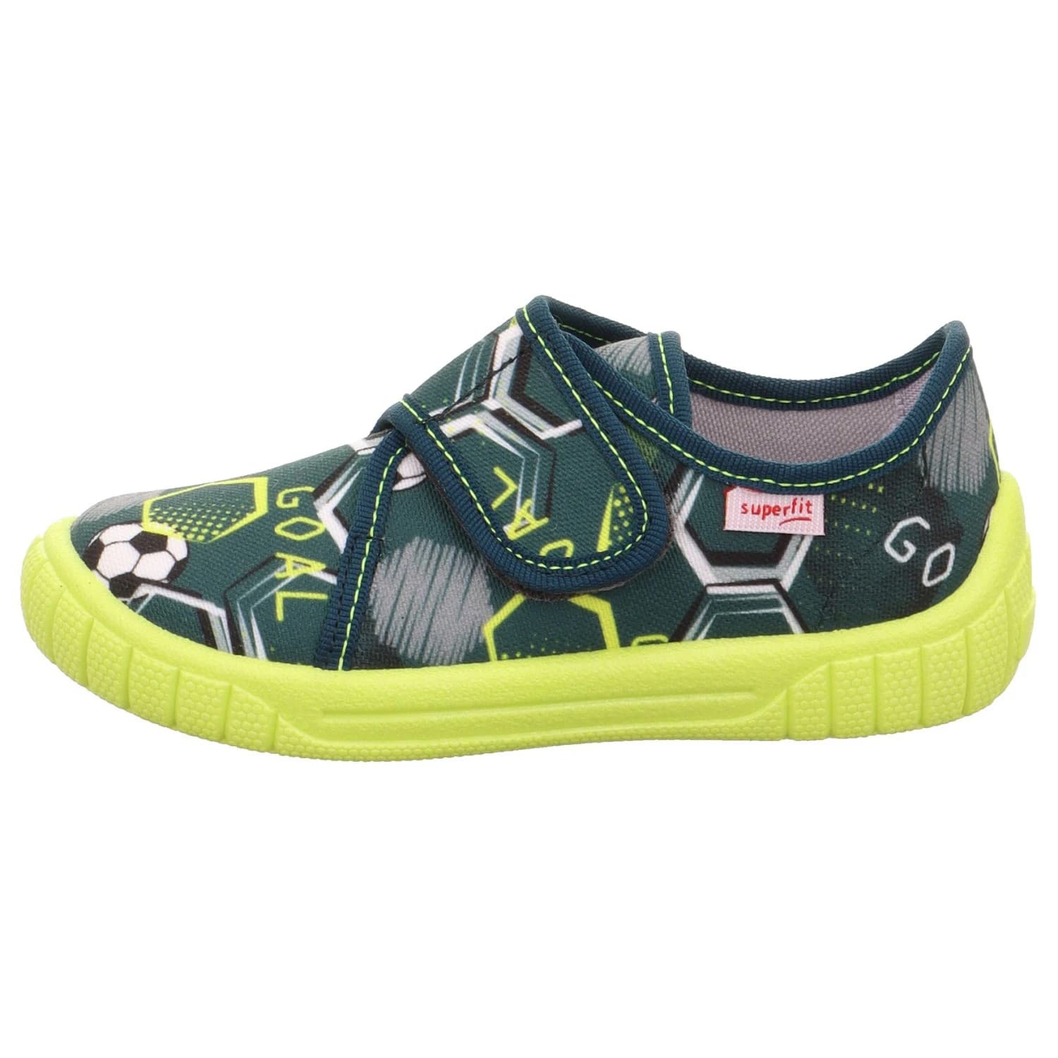 Детски пантофи Superfit Kid's Bill A House slippers - Grün / Mehrfarbig II
