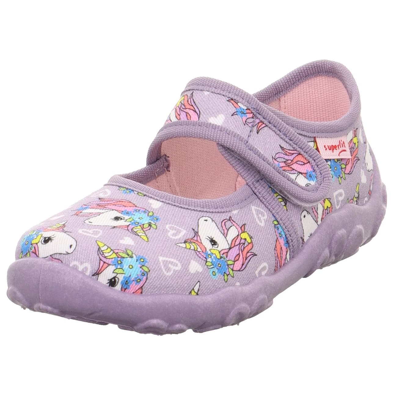 Детски пантофи Superfit Kid's Bonny C House slippers - Lila