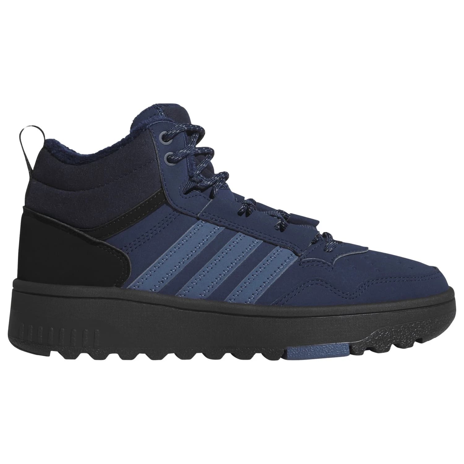 Зимни ботуши adidas Junior's Hoops 4.0 Mid Winter boots - Night Indigo / Core Black / Preloved Ink