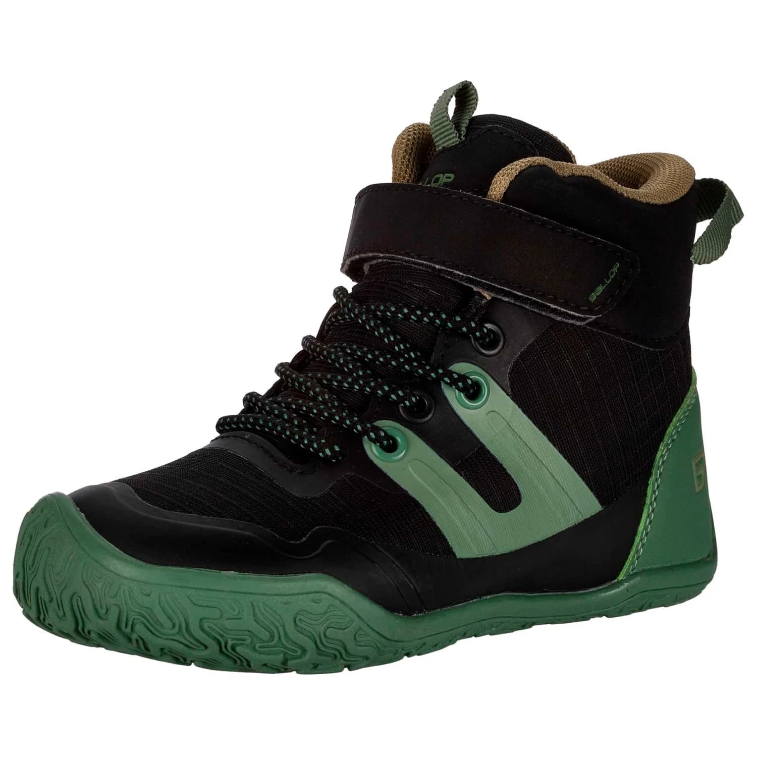 Детски зимни ботуши Ballop Kid's Kuluba Waterproof Winter boots - Black / Green
