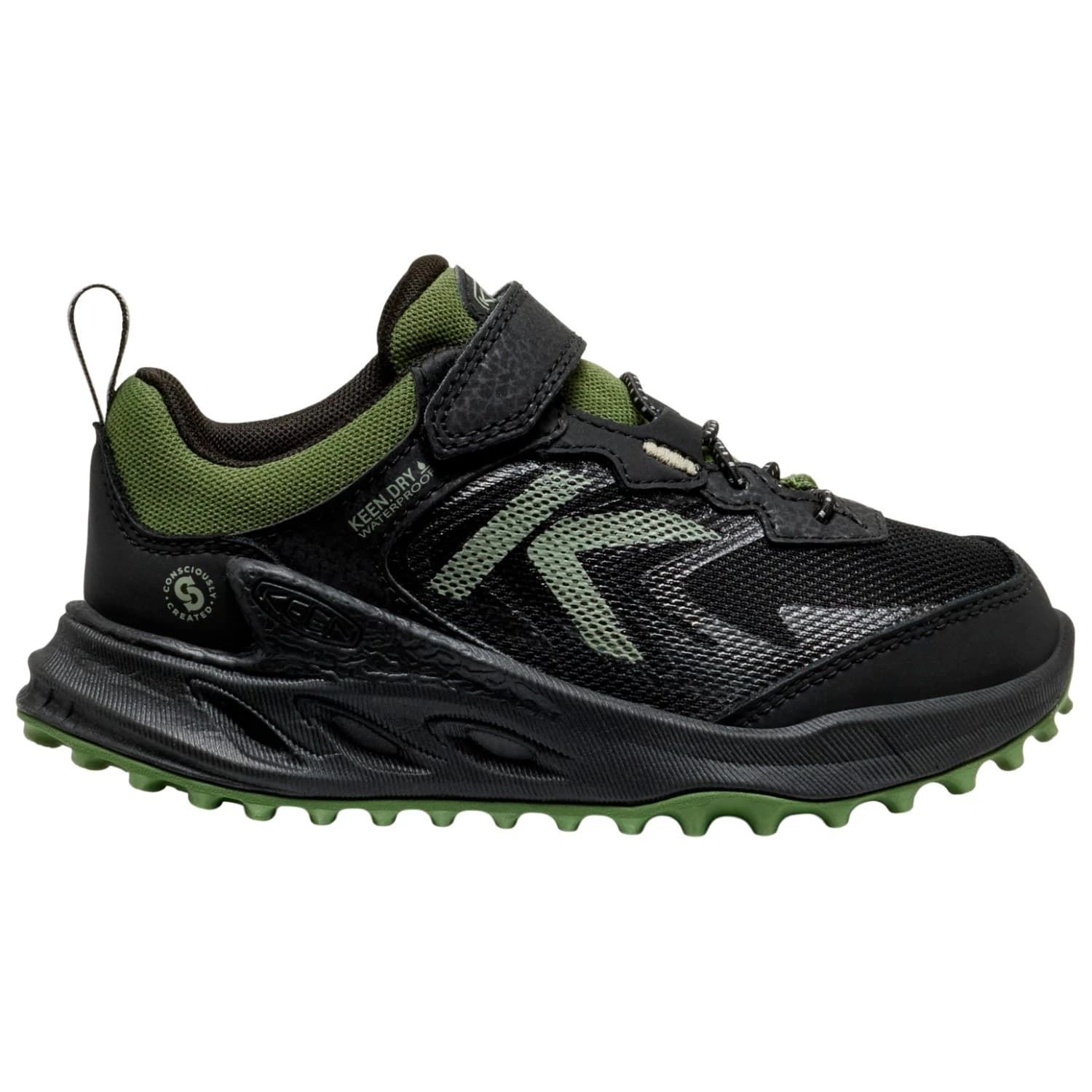 Детски мултиспорт обувки Keen Kid's Zionic WP Multisport shoes - Black / Bronze Green