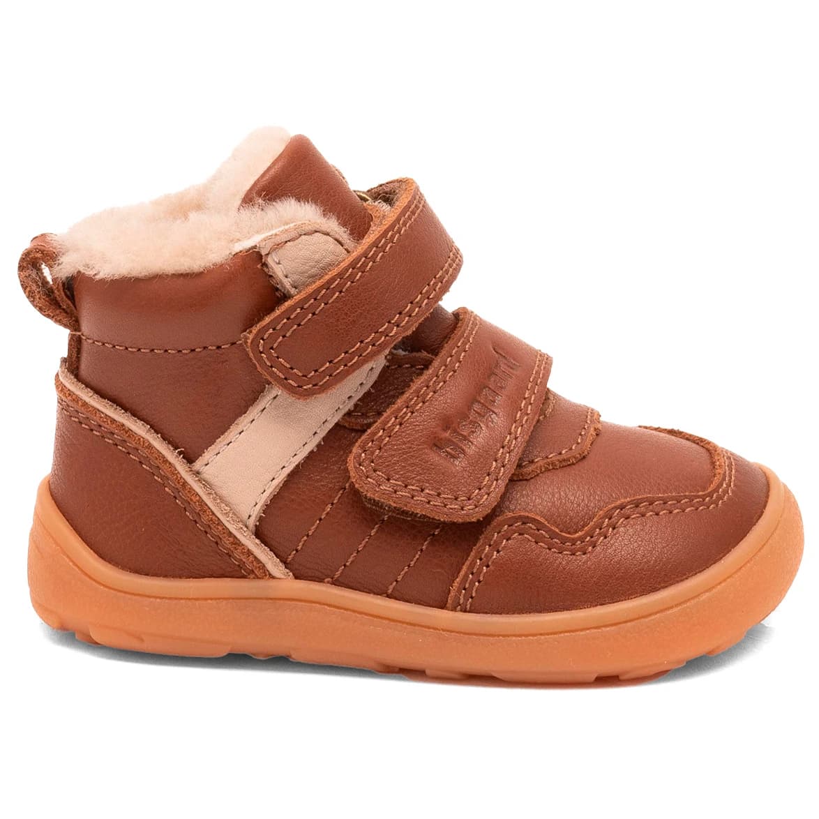 Детски зимни ботуши Bisgaard Kid's Barefoot Becky Lamb Winter boots - Whisky