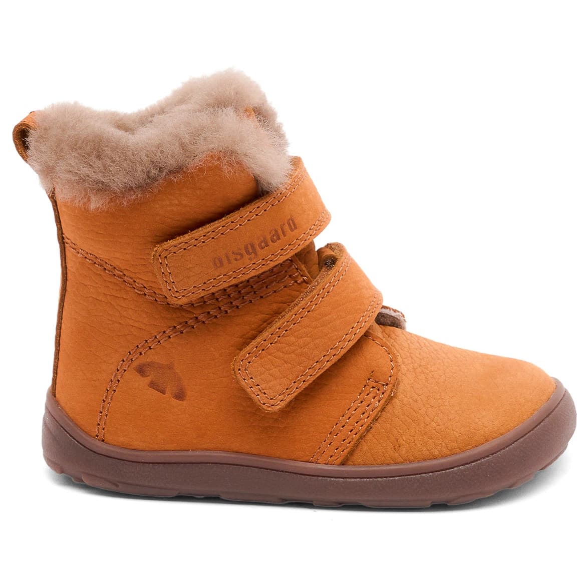 Детски зимни ботуши Bisgaard Kid's Barefoot Emil Lamb Winter boots - Camel