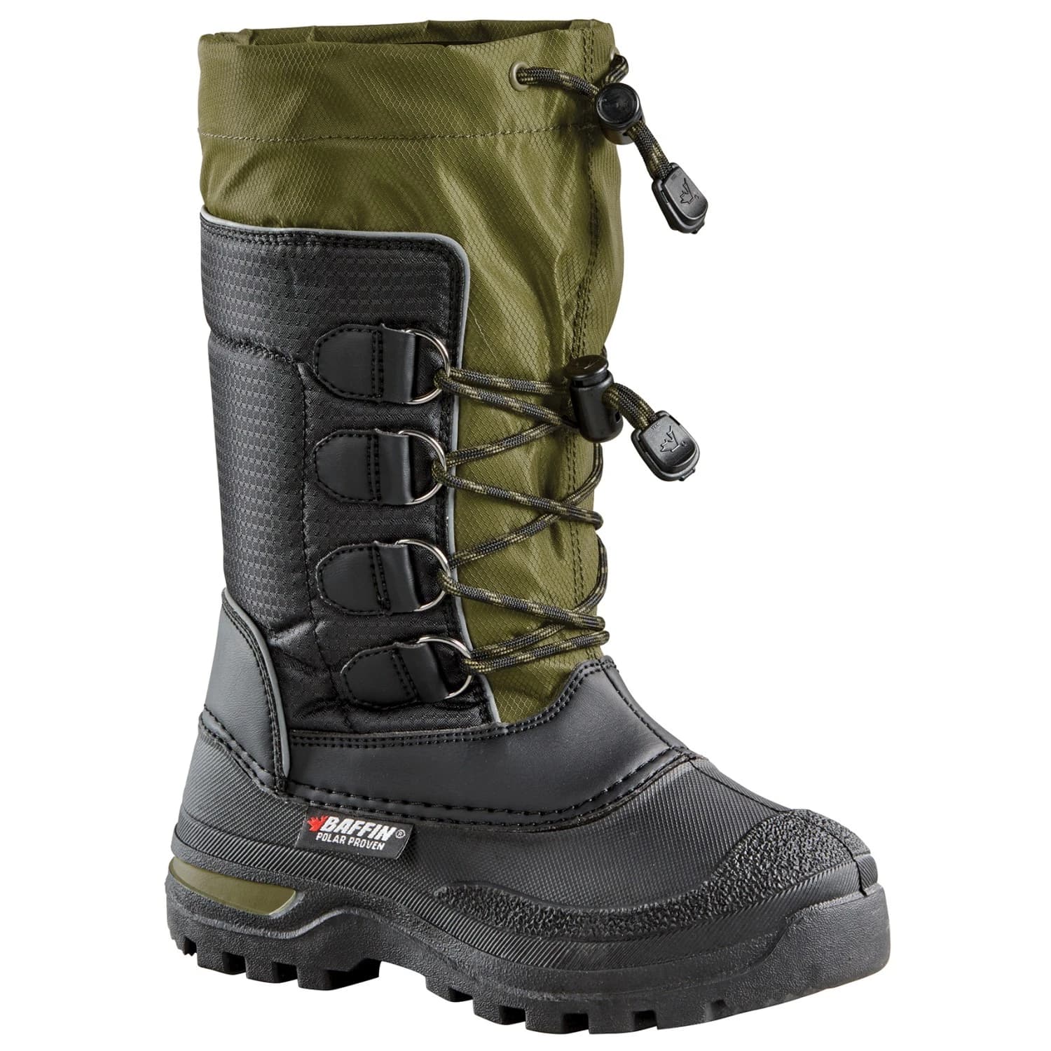 Детски зимни ботуши Baffin Kid's Pinetree Winter boots - Black / Green