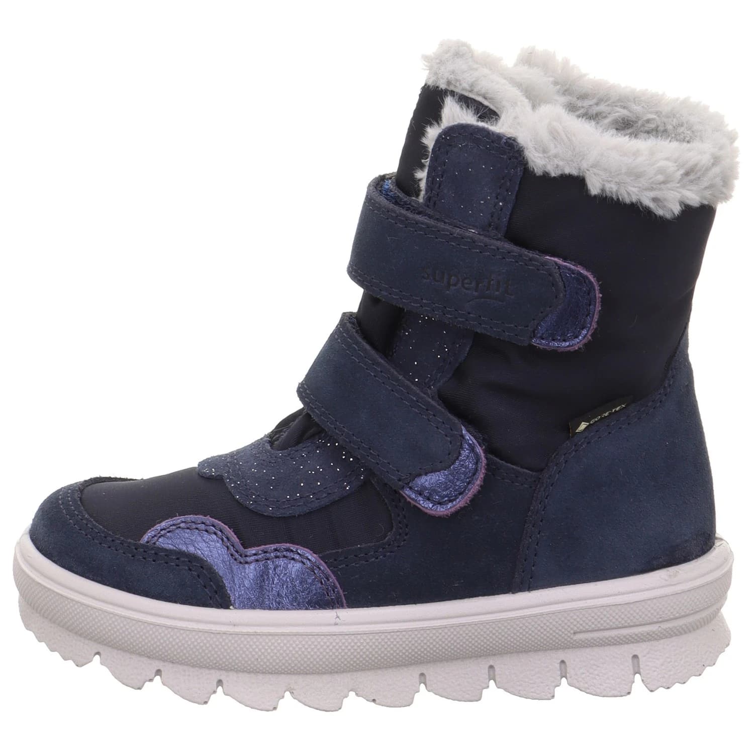 Детски зимни ботуши Superfit Kid's Flavia C Winter boots - Blau / Silber