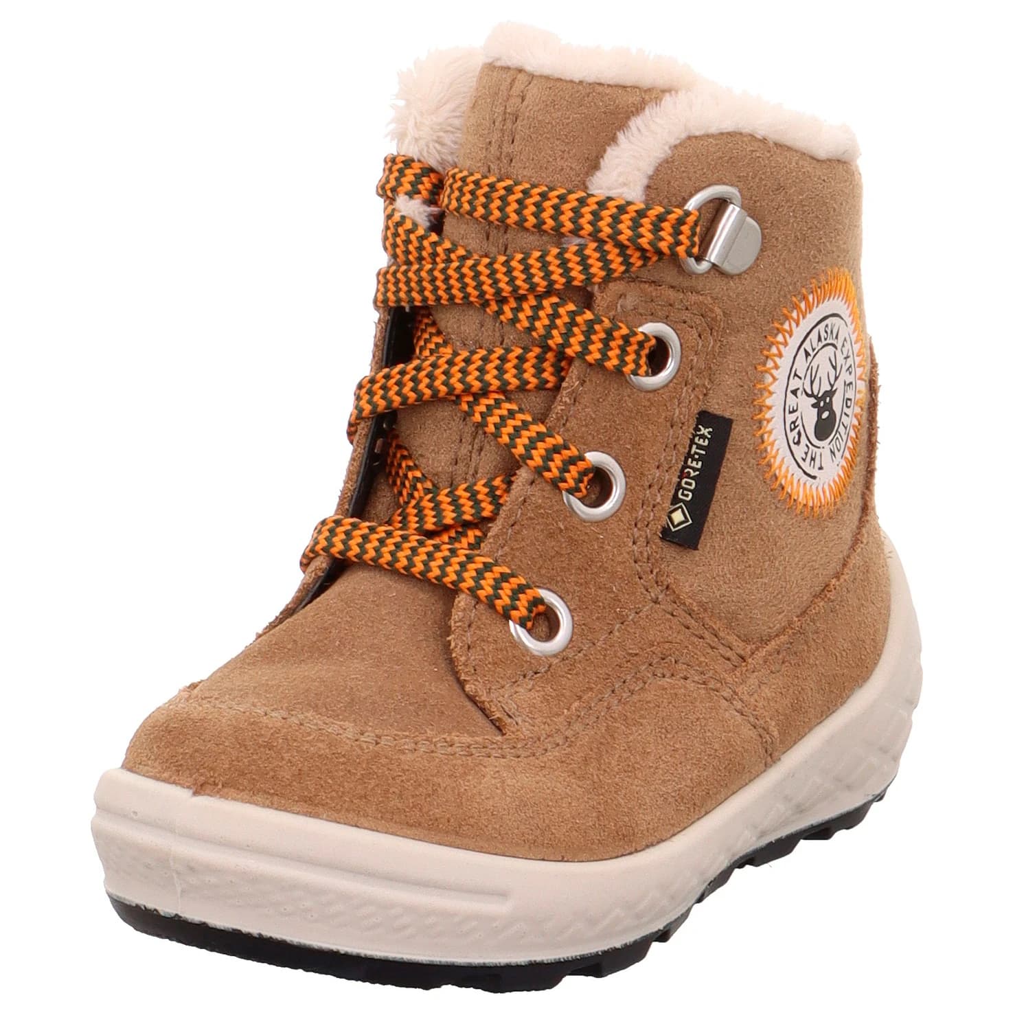 Детски зимни ботуши Superfit Kid's Groovy 2.0 B Winter boots - Braun / Orange