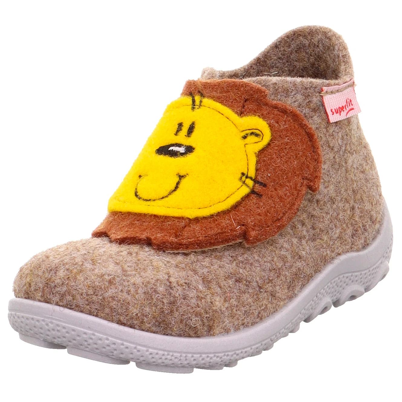 Детски пантофи Superfit Kid's Happy Octi B House slippers - Beige / Grau