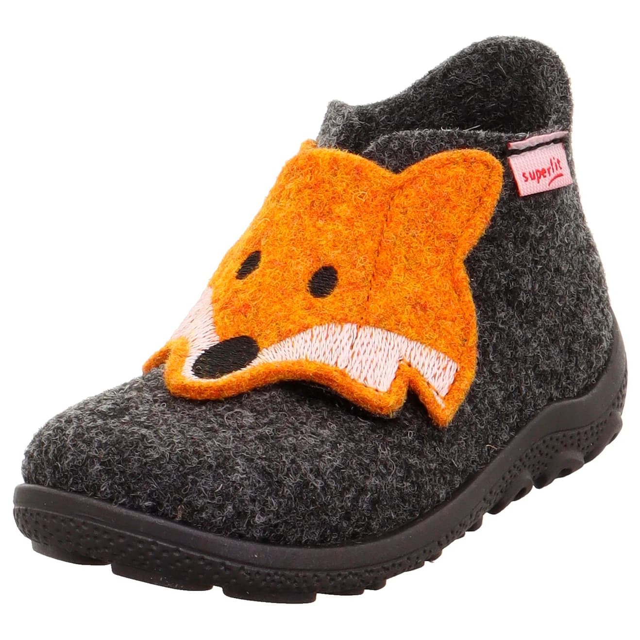 Детски пантофи Superfit Kid's Happy Octi B House slippers - Grau / Orange