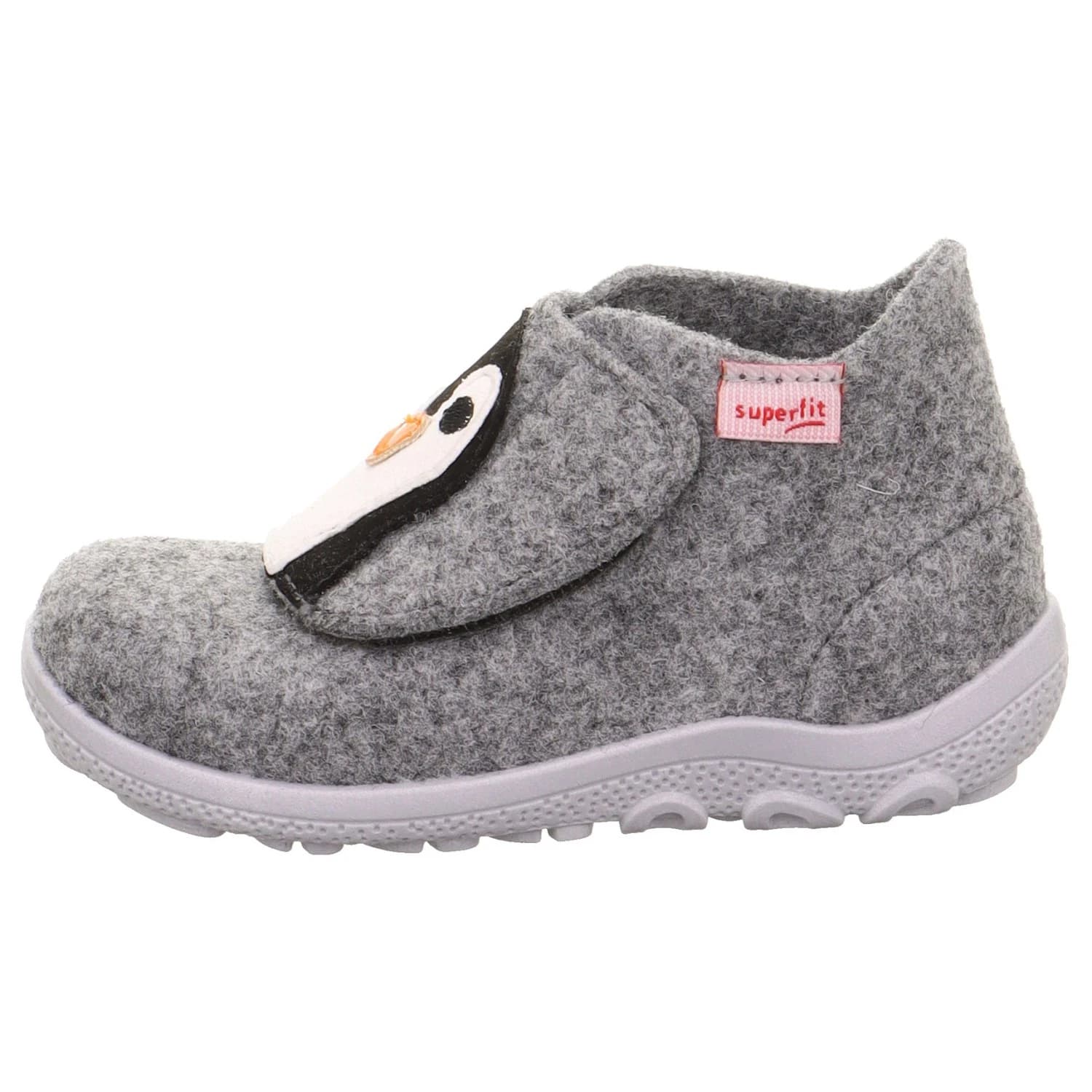 Детски пантофи Superfit Kid's Happy Octi B House slippers - Grau / Schwarz