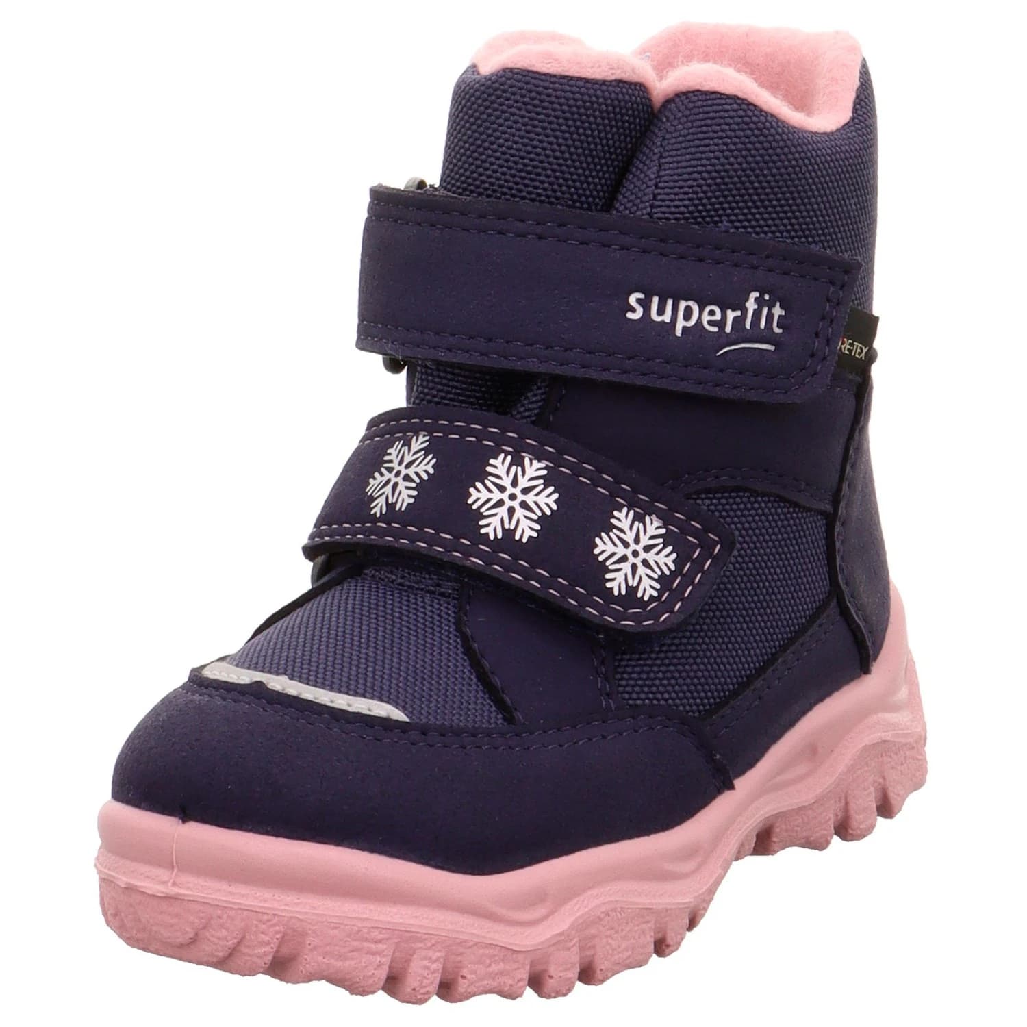 Детски зимни ботуши Superfit Kid's Husky1 Winter boots - Blau / Rosa