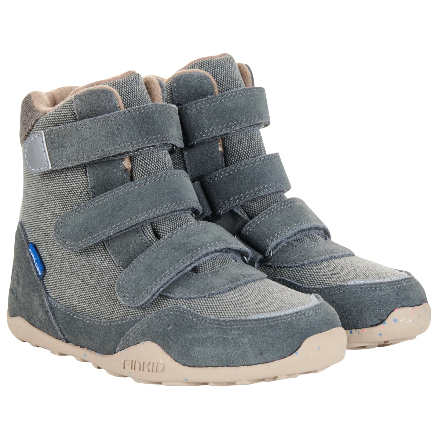 Детски обувки barefoot Finkid Kid's Ilves Barefoot shoes - Dark Sage