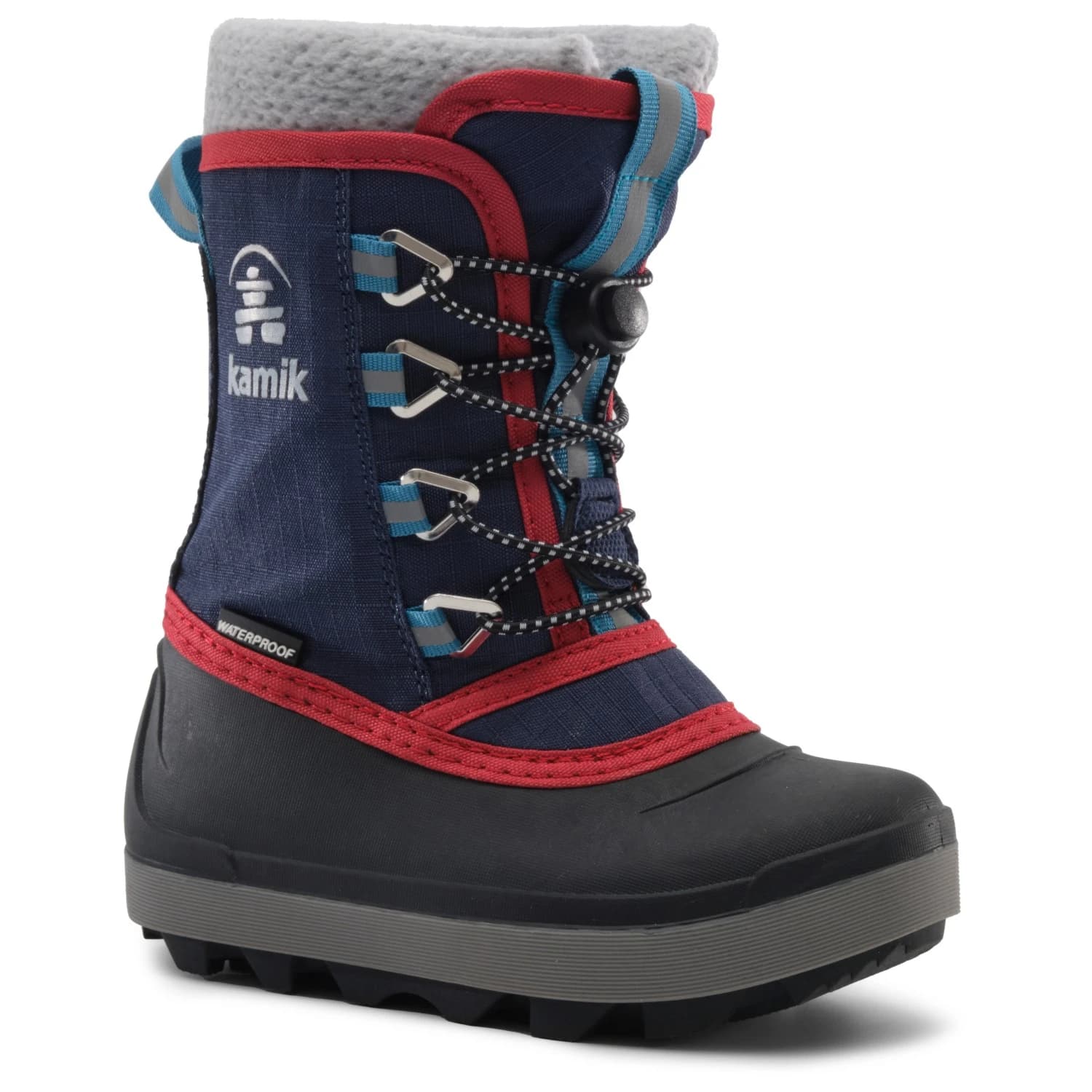 Детски зимни ботуши Kamik Kid's Cascade Winter boots - Navy
