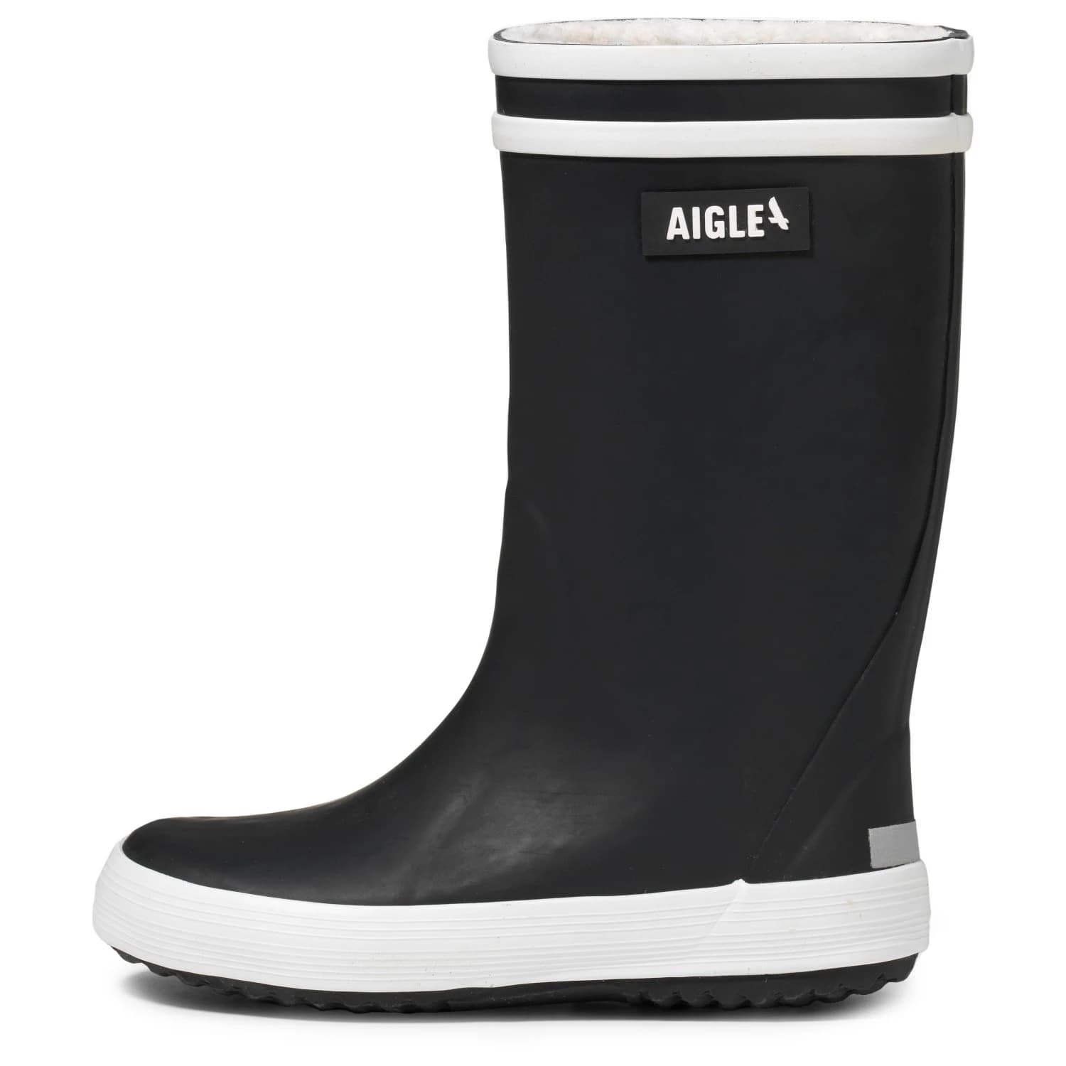 Детски зимни ботуши Aigle Kid's Lolly Pop Fur 2 Wellington boots - Marine