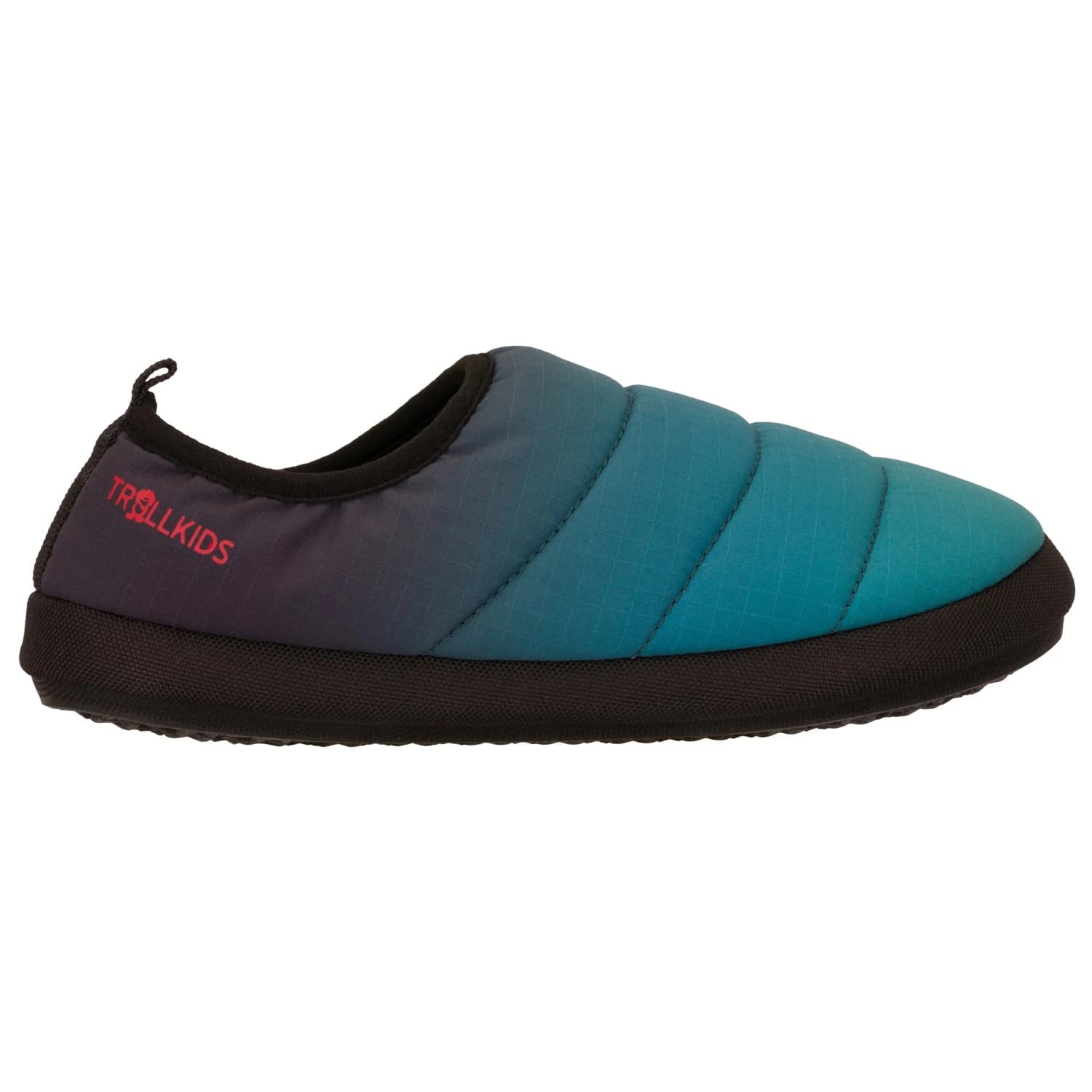Детски пантофи Trollkids Kid's Hut Mule XT Slippers - Dark Cyan / Midnight Petrol / Chili Red / Black