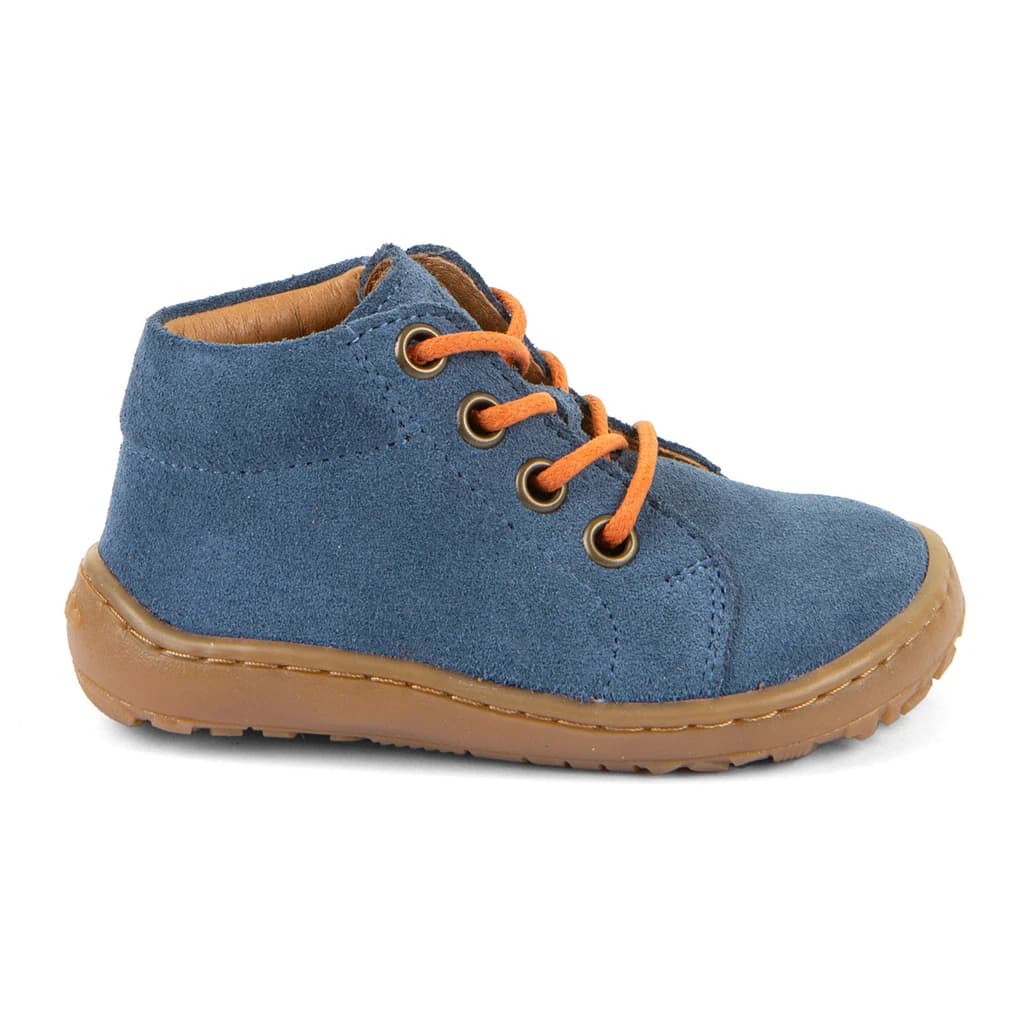 Детски обувки barefoot Froddo Kid's Barefoot First Step Laces Barefoot shoes - Denim