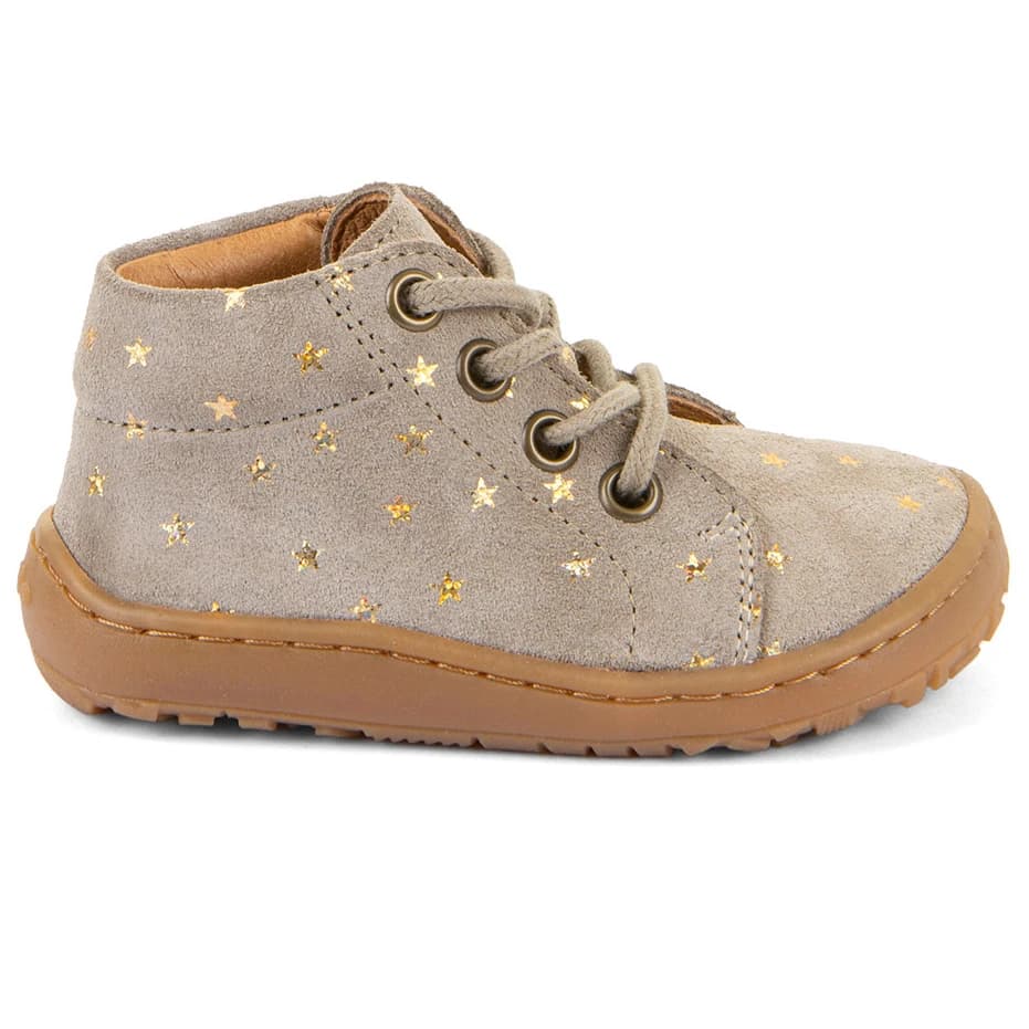 Детски обувки barefoot Froddo Kid's Barefoot First Step Laces Barefoot shoes - Gold