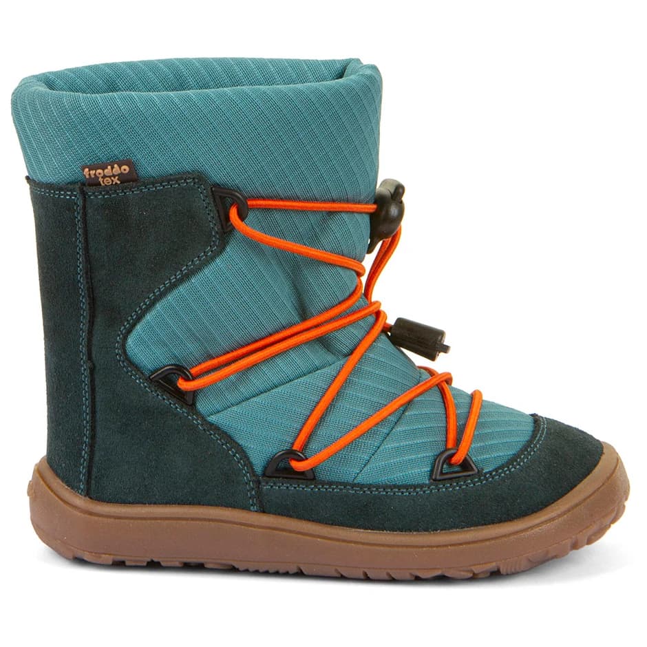Детски зимни ботуши Froddo Kid's Barefoot Tex Track Wool Winter boots - Petroleum