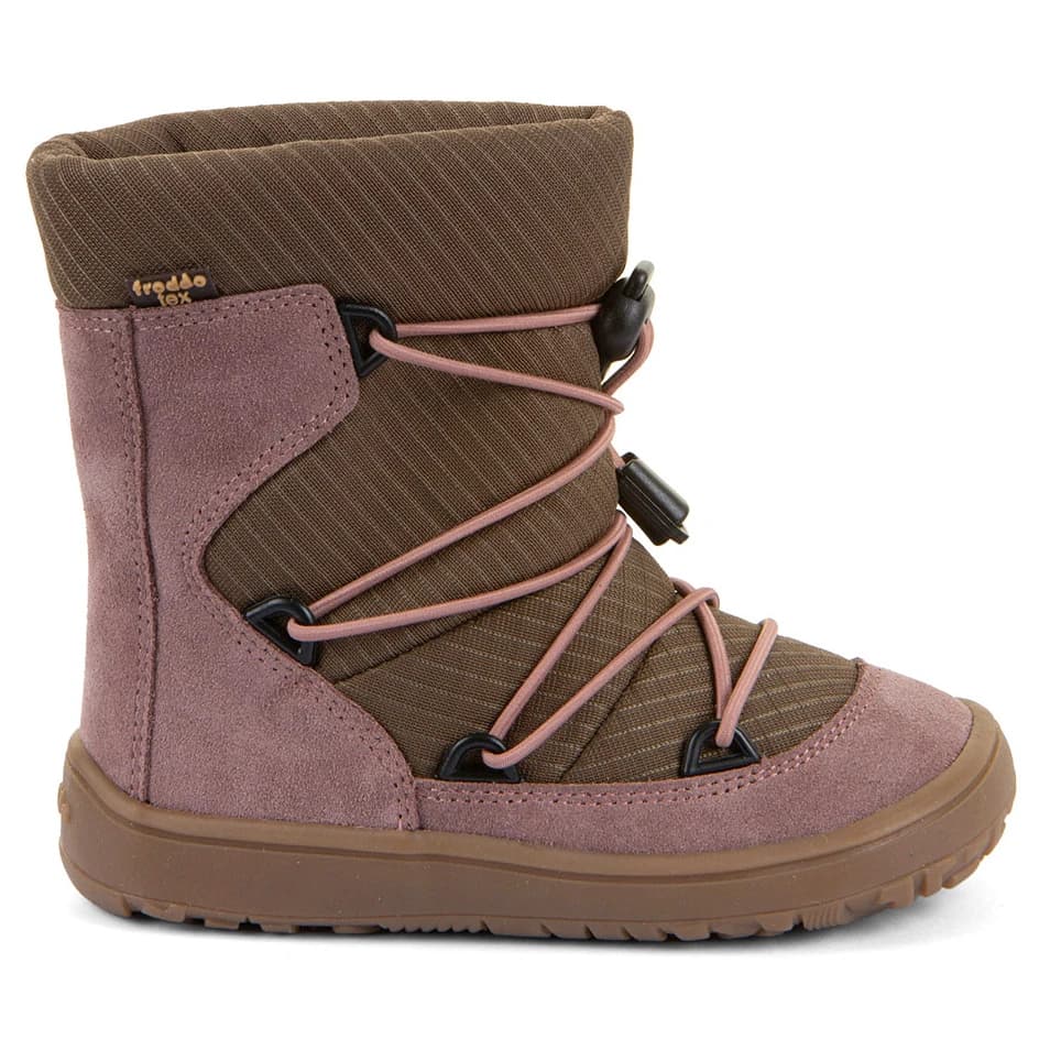 Детски зимни ботуши Froddo Kid's Barefoot Tex Track Wool Winter boots - Dark Pink