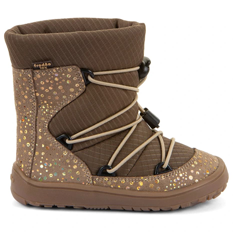 Детски зимни ботуши Froddo Kid's Barefoot Tex Track Wool Winter boots - Gold+