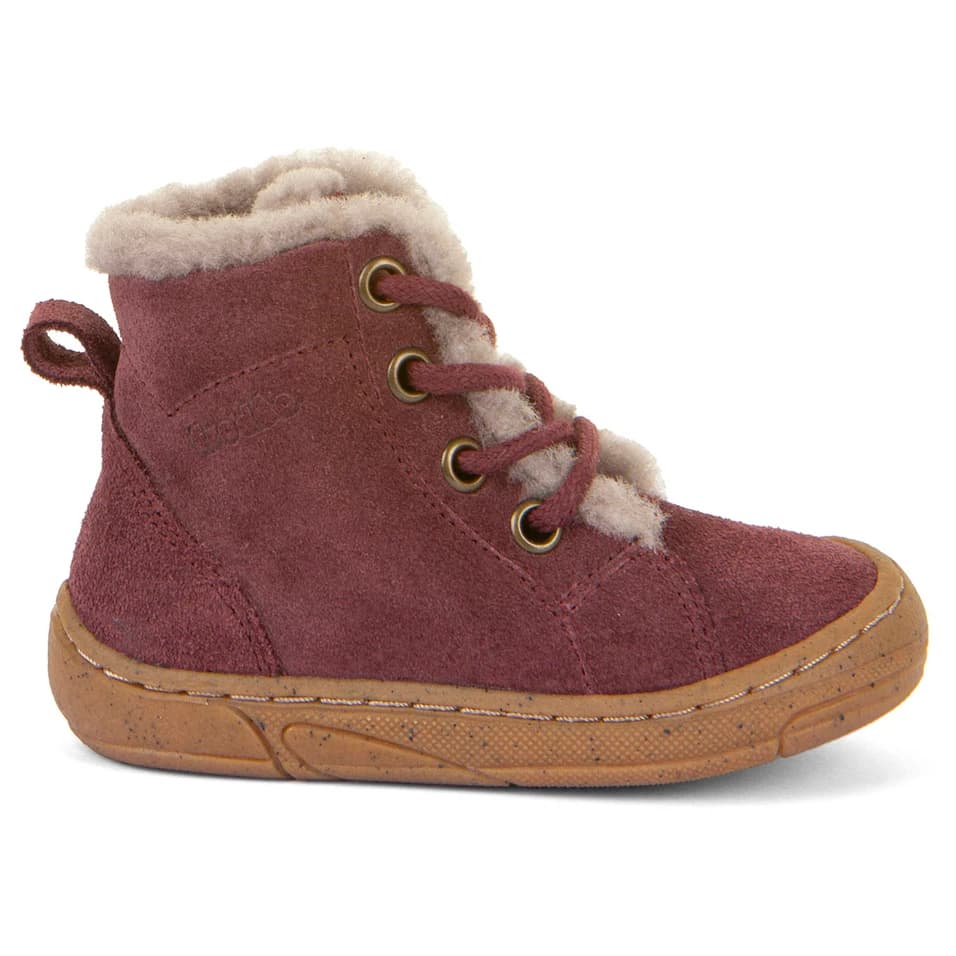 Детски зимни ботуши Froddo Kid's Minni Suede Laces Winter boots - Bordeaux