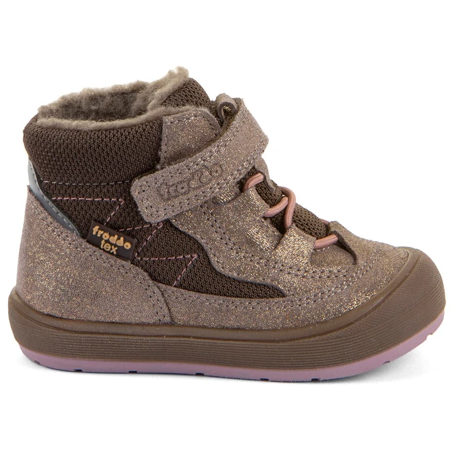 Детски зимни ботуши Froddo Kid's Ollie Lumi Tex Wool Winter boots - Bronze