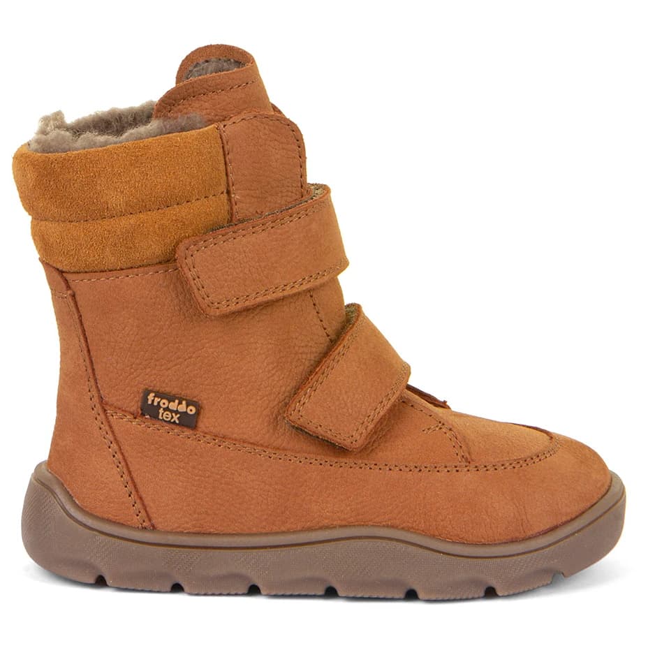 Детски зимни ботуши Froddo Kid's Zeru Tex Winter Barefoot Winter boots - Cognac