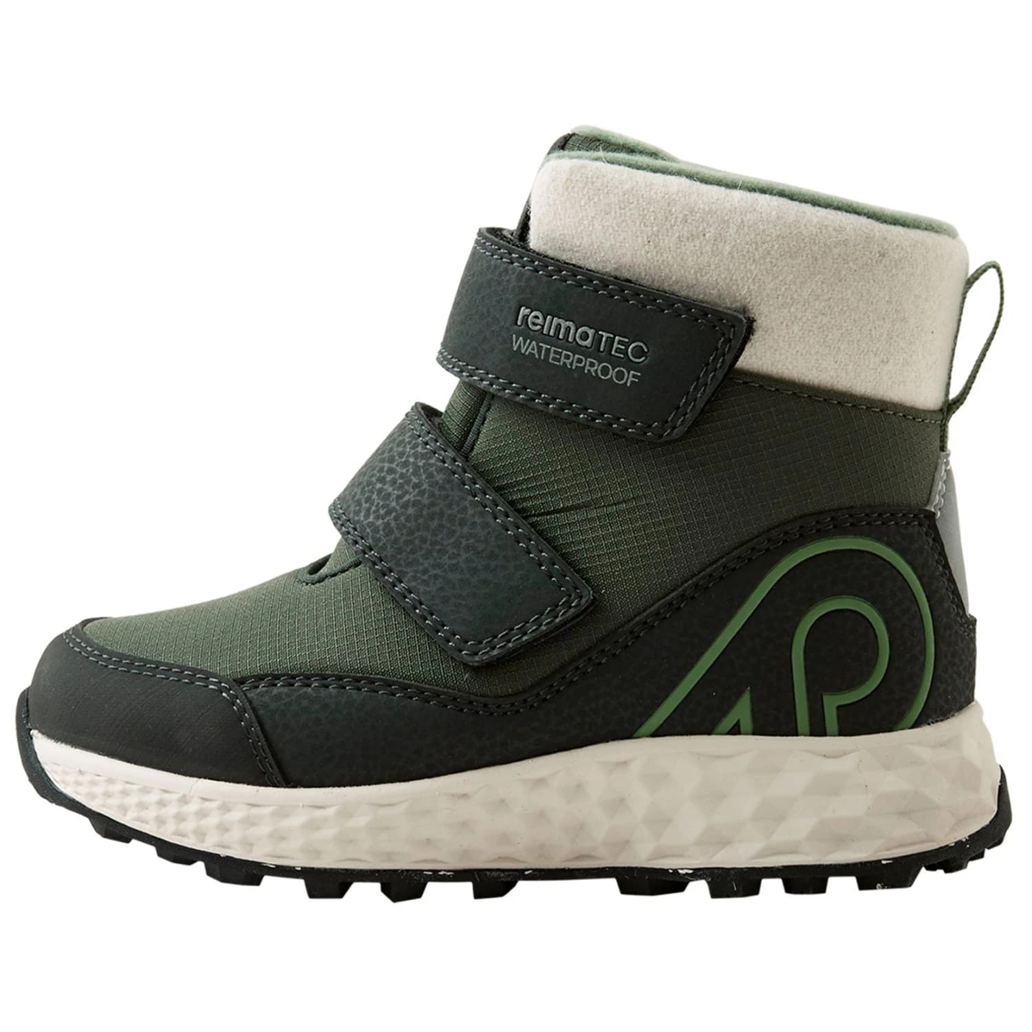 Детски зимни ботуши Reima Kid's Hallava Winter boots - Thyme Green