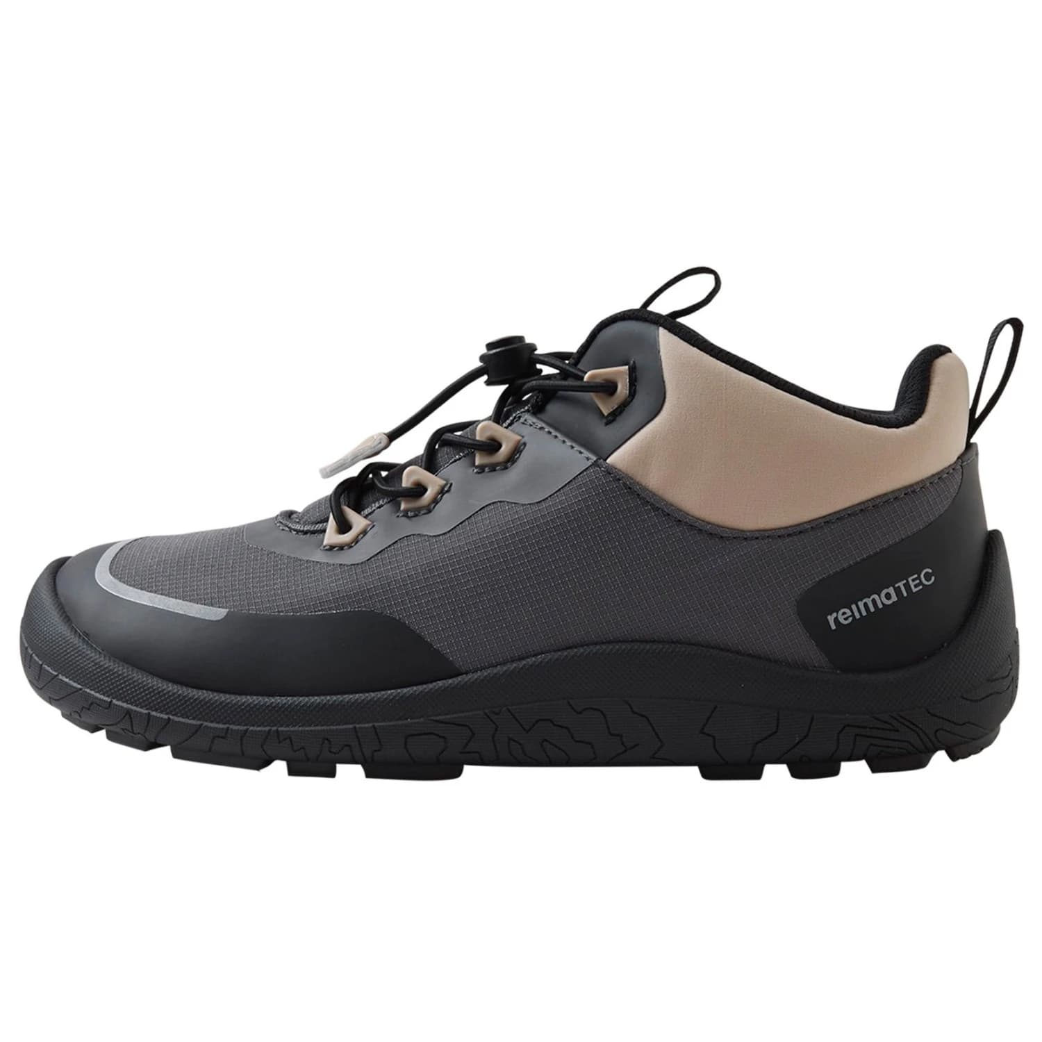 Детски обувки barefoot Reima Kid's Sankari Barefoot shoes - Soft Black
