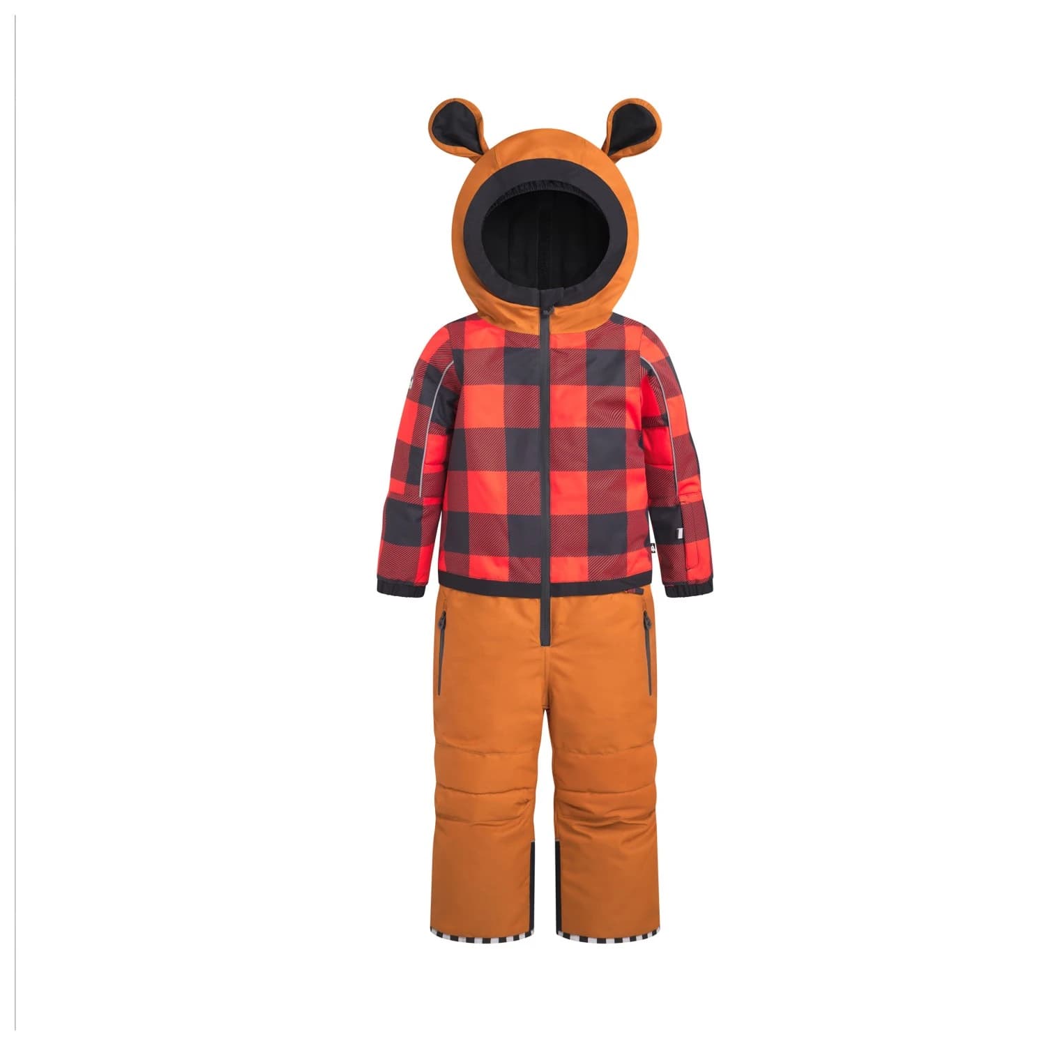 Детска грейка WeeDo Kid's Teddydo Schneeanzug Overall - Leather Brown / Black