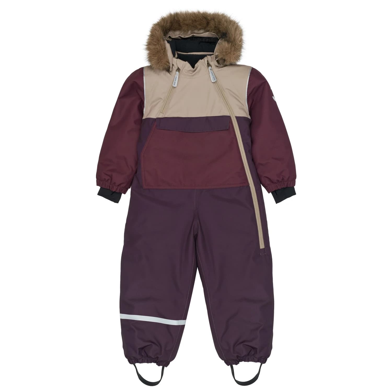 Детска грейка Mikk-Line Kid's Anorak Snowsuit Overall - Plum Perfect