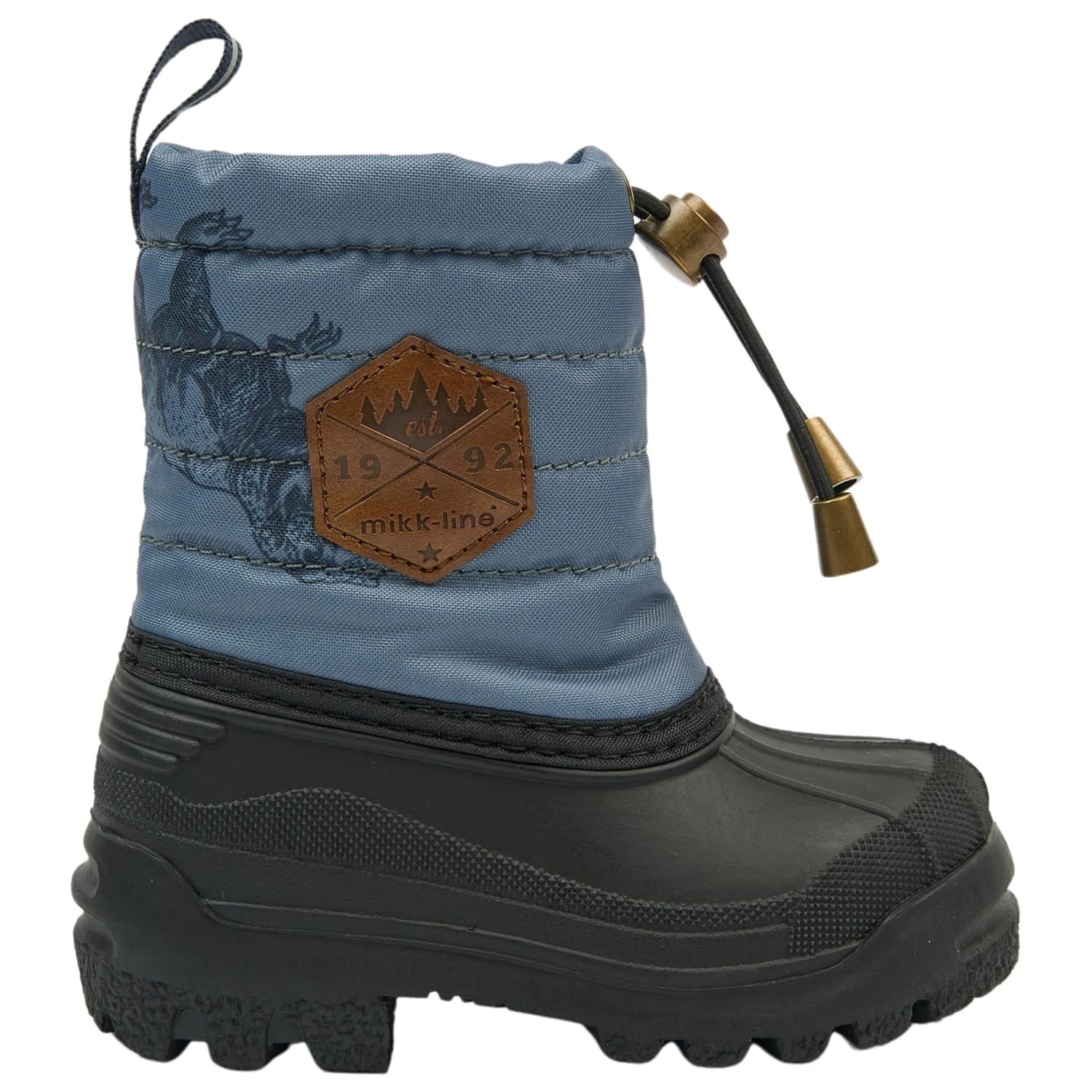 Детски зимни ботуши Mikk-Line Kid's Winter Boot Rubber AOP Winter boots - Dino Stroke