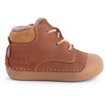 Детски зимни ботуши Koel Kid's Ava Leather Wool Winter boots - Chocolate