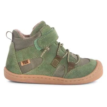 Детски обувки barefoot Koel Kid's Beau Merino Barefoot shoes - Olive